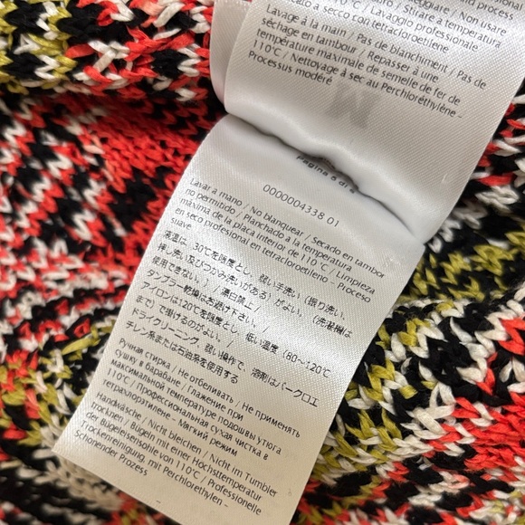 Missoni Black and Red Zigzag Cardigan - Picture 9 of 16